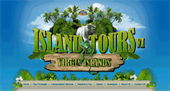Desktop Screenshot of islandtoursvi.com